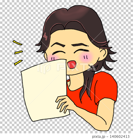 讀文件的婦女 讀文件的婦女 140602413