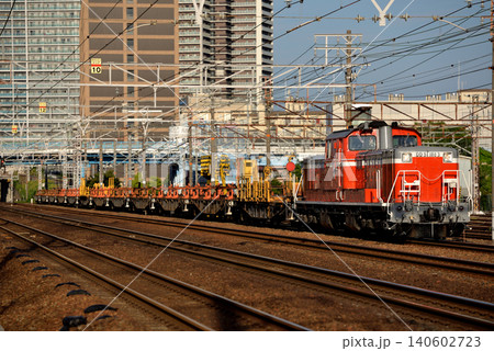 東海道線を走るDD511183ロングレール輸送列車 東海道線を走るDD511183ロングレール輸送列車 140602723