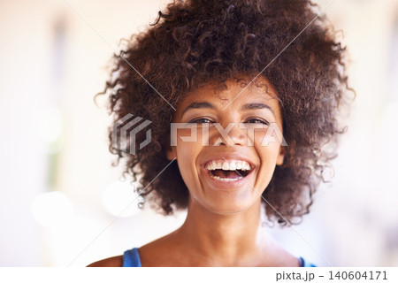 Woman, portrait and laugh outdoors for humor, comedy and happy or satisfaction on college campus. Female person, university student and smile for funny joke, confidence and enjoyment in Brazil Woman, portrait and laugh outdoors for humor, comedy and happy or satisfaction on college campus. Female person, university student and smile for funny joke, confidence and enjoyment in Brazil 140604171