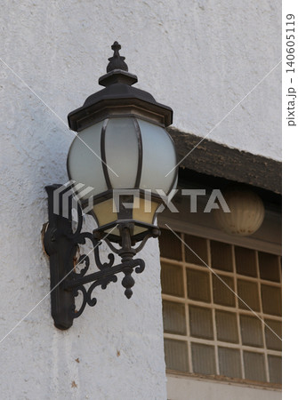 Antique Lamps on Abandoned Building in Mineola TX Antique Lamps on Abandoned Building in Mineola TX 140605119