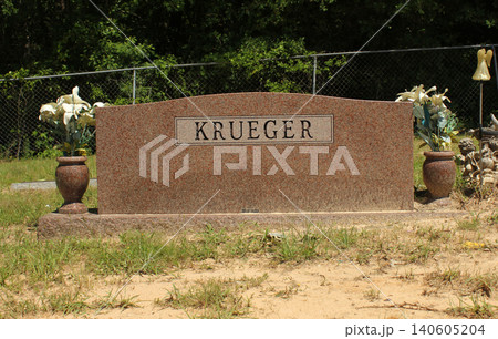 Name Casper on Headstone Death Concept 140605204
