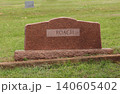 Headstone in Cemetery With Word Roach 140605402