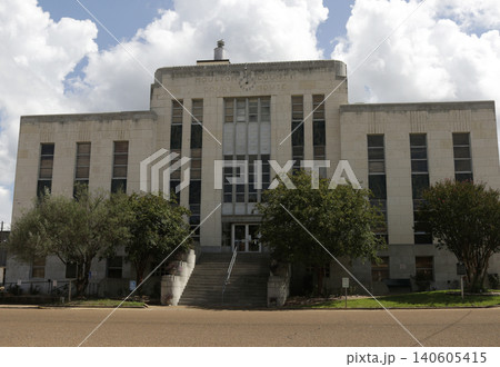 Historic Houston County Courthouse Downtown Crockett TX 140605415