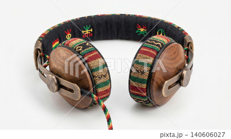 High quality wooden professional headphones with colorful woven headband and ear cups headphones listening accessory electronics colorful tropical technology acoustic professional personal High quality wooden professional headphones with colorful woven headband and ear cups headphones listening accessory electronics colorful tropical technology acoustic professional personal 140606027