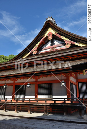 八坂神社 本殿 西側面より(京都市東山区) 八坂神社 本殿 西側面より(京都市東山区) 140606377