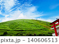 青空と赤い鳥居 青空と赤い鳥居 140606513