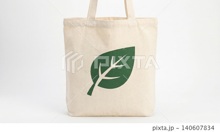 Reusable eco friendly canvas tote bag with green leaf graphic shopping bag reusable shopping accessory background sustainable environment branding lifestyle carrying isolated minimalist Reusable eco friendly canvas tote bag with green leaf graphic shopping bag reusable shopping accessory background sustainable environment branding lifestyle carrying isolated minimalist 140607834
