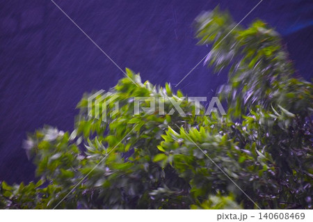 豪雨をもたらした台風の通過 豪雨をもたらした台風の通過 140608469