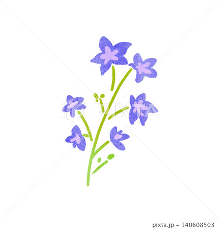 スタンプ風の千鳥草 140608503