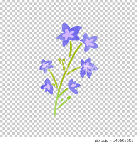 スタンプ風の千鳥草 140608503