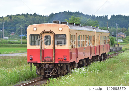 小湊鐵道 上総川間 キハ200 キハ214 小湊鐵道 上総川間 キハ200 キハ214 140608870