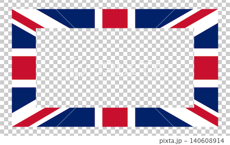Rectangular Union Jack frame with central area for copy, combining British flag elements into a patriotic border suitable for posters, invitations, banners and editorial layouts Rectangular Union Jack frame with central area for copy, combining British flag elements into a patriotic border suitable for posters, invitations, banners and editorial layouts 140608914