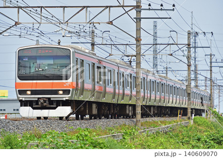 武蔵野線 南越谷-東川口 JR東日本 E231系0番台 MU32編成(幕張) 武蔵野線 南越谷-東川口 JR東日本 E231系0番台 MU32編成(幕張) 140609070