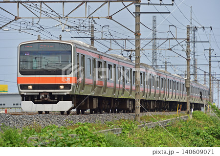 武蔵野線 南越谷-東川口 JR東日本 E231系0番台 MU3編成(幕張) 武蔵野線 南越谷-東川口 JR東日本 E231系0番台 MU3編成(幕張) 140609071