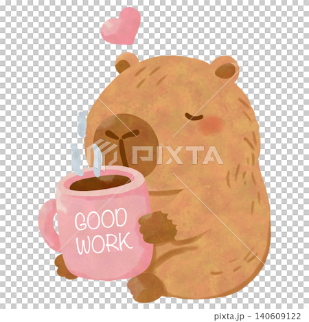Kawaii Watercolor Capybara Labour Day Clipart Bundle Cute Working Capybara Commercial Use Kawaii Watercolor Capybara Labour Day Clipart Bundle Cute Working Capybara Commercial Use 140609122