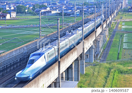 東北新幹線 水沢江刺-一ノ関 JR東日本 E956形 S13編成(仙台) ALFA-X 東北新幹線 水沢江刺-一ノ関 JR東日本 E956形 S13編成(仙台) ALFA-X 140609587