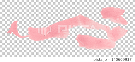 pink brush isolated on transparent background pink watercolor 140609937