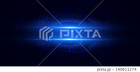 Abstract blue technology background with glowing digital wave lines Abstract blue technology background with glowing digital wave lines 140611274