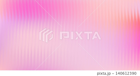 Ribbed glass background with pink gradient and light effects. Abstract striped vertical texture. Premium glossy reflections and futuristic neon glow. Vector fluted illustration Ribbed glass background with pink gradient and light effects. Abstract striped vertical texture. Premium glossy reflections and futuristic neon glow. Vector fluted illustration 140612390