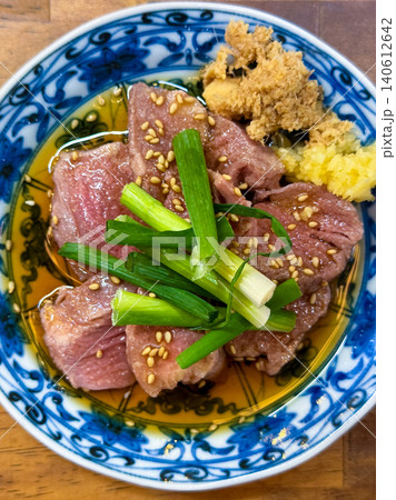 牛ハラミ刺し ごま油と塩仕立て 牛ハラミ刺し ごま油と塩仕立て 140612642