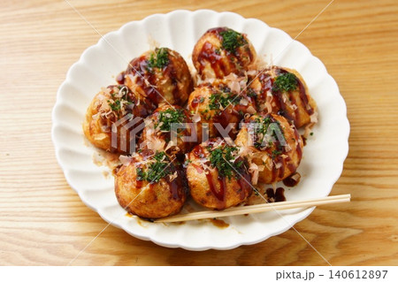 大阪名物　たこ焼き 140612897