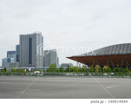 有明GYM-EXとタワーマンションのある都市景観 有明GYM-EXとタワーマンションのある都市景観 140614084