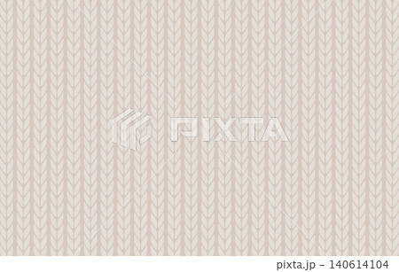 ベージュの平編みニットの背景イラスト 長方形 ベージュの平編みニットの背景イラスト 長方形 140614104