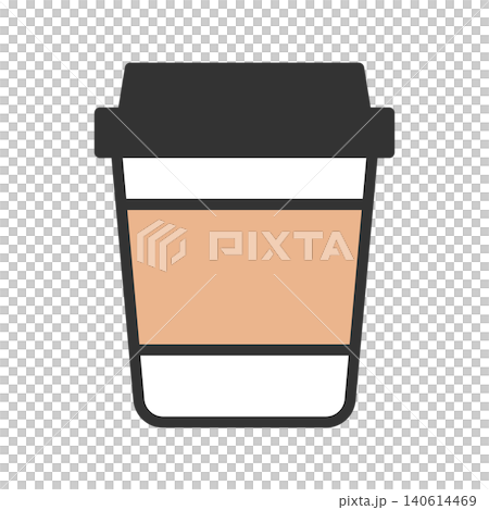 テイクアウトコーヒーのアイコン テイクアウトコーヒーのアイコン 140614469