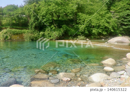 阿寺渓谷・あてらけいこく・阿寺ブルー(長野県・大桑村) 阿寺渓谷・あてらけいこく・阿寺ブルー(長野県・大桑村) 140615322