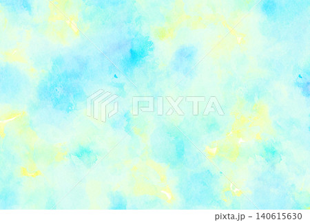 背景素材_水彩テクスチャ_水色 背景素材_水彩テクスチャ_水色 140615630