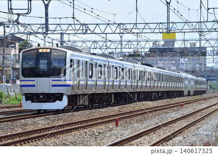 東海道本線 大船-戸塚 JR東日本 E217系 Y-29編成(鎌倉) 東海道本線 大船-戸塚 JR東日本 E217系 Y-29編成(鎌倉) 140617325