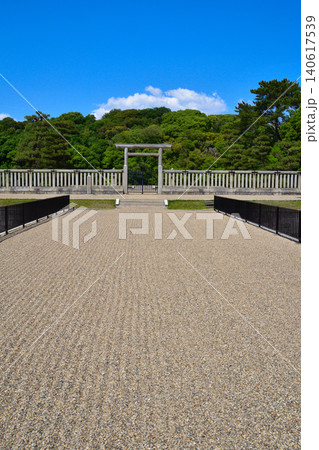 大仙陵古墳 拝所 大仙陵古墳 拝所 140617539