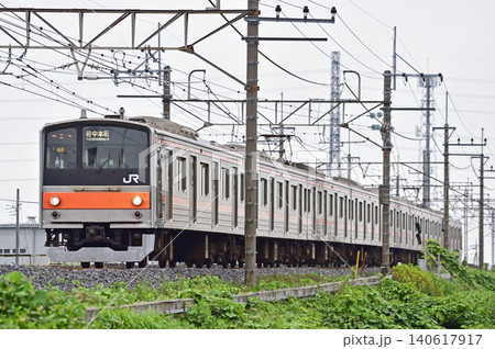 武蔵野線 南越谷-東川口 JR東日本 205系 M6編成(幕張) 武蔵野線 南越谷-東川口 JR東日本 205系 M6編成(幕張) 140617917
