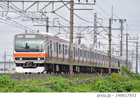 武蔵野線 南越谷-東川口 JR東日本 E231系0番台 MU41編成(幕張) 武蔵野線 南越谷-東川口 JR東日本 E231系0番台 MU41編成(幕張) 140617931