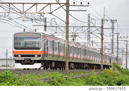 武蔵野線 南越谷-東川口 JR東日本 E231系0番台 MU13編成(幕張) 武蔵野線 南越谷-東川口 JR東日本 E231系0番台 MU13編成(幕張) 140617933