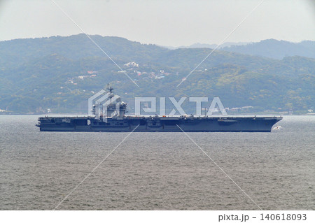 US NAVY 浦賀水道 USS George Washington CVN-73 航空母艦 US NAVY 浦賀水道 USS George Washington CVN-73 航空母艦 140618093