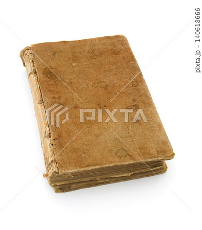 Old book on white background Old book on white background 140618666