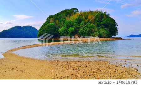 【山口県】周防大島の真宮島 【山口県】周防大島の真宮島 140618793