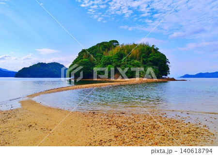 【山口県】周防大島の真宮島 【山口県】周防大島の真宮島 140618794