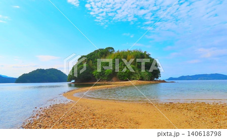 【山口県】周防大島の真宮島 【山口県】周防大島の真宮島 140618798