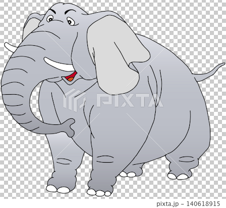 手繪動物插畫 ☆ 大象 手繪動物插畫 ☆ 大象 140618915