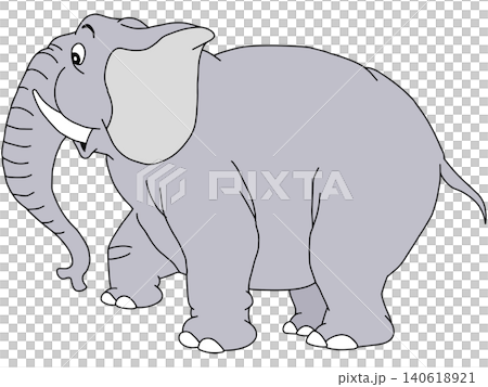 手繪動物插畫 ☆ 大象 手繪動物插畫 ☆ 大象 140618921