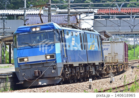 中央本線 上野原 JR貨物 EH200-11(高崎) 中央本線 上野原 JR貨物 EH200-11(高崎) 140618965
