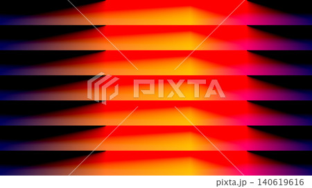 Abstract Neon Orange Pink Horizontal Layers Background Abstract Neon Orange Pink Horizontal Layers Background 140619616