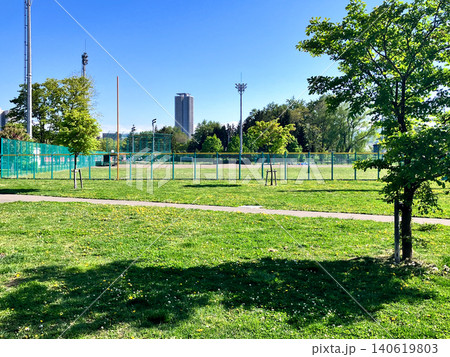 農試公園 芝生広場 札幌市西区 新緑 農試公園 芝生広場 札幌市西区 新緑 140619803