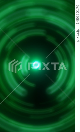 Green glowing circular vortex with a bright center, soft rings, and digital motion, creating a futuristic abstract portal background. Green glowing circular vortex with a bright center, soft rings, and digital motion, creating a futuristic abstract portal background. 140620176