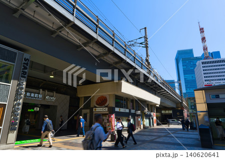 【東京都】5月・有楽町駅前 【東京都】5月・有楽町駅前 140620641