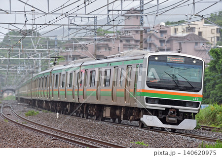 東海道本線　真鶴　JR東日本　E231系1000番台　S-25編成（国府津） 140620975