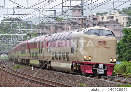東海道本線 真鶴 JR西日本 285系 I2編成(出雲) サンライズ出雲 サンライズ瀬戸 東海道本線 真鶴 JR西日本 285系 I2編成(出雲) サンライズ出雲 サンライズ瀬戸 140620981