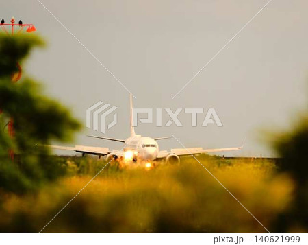 飛行機の着陸 飛行機の着陸 140621999